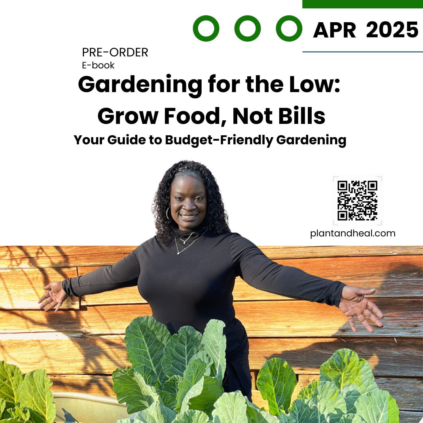 PREORDER Gardening for the Low: Grow Food, Not Bills—Your Guide to Budget-Friendly Gardening (E-Book)