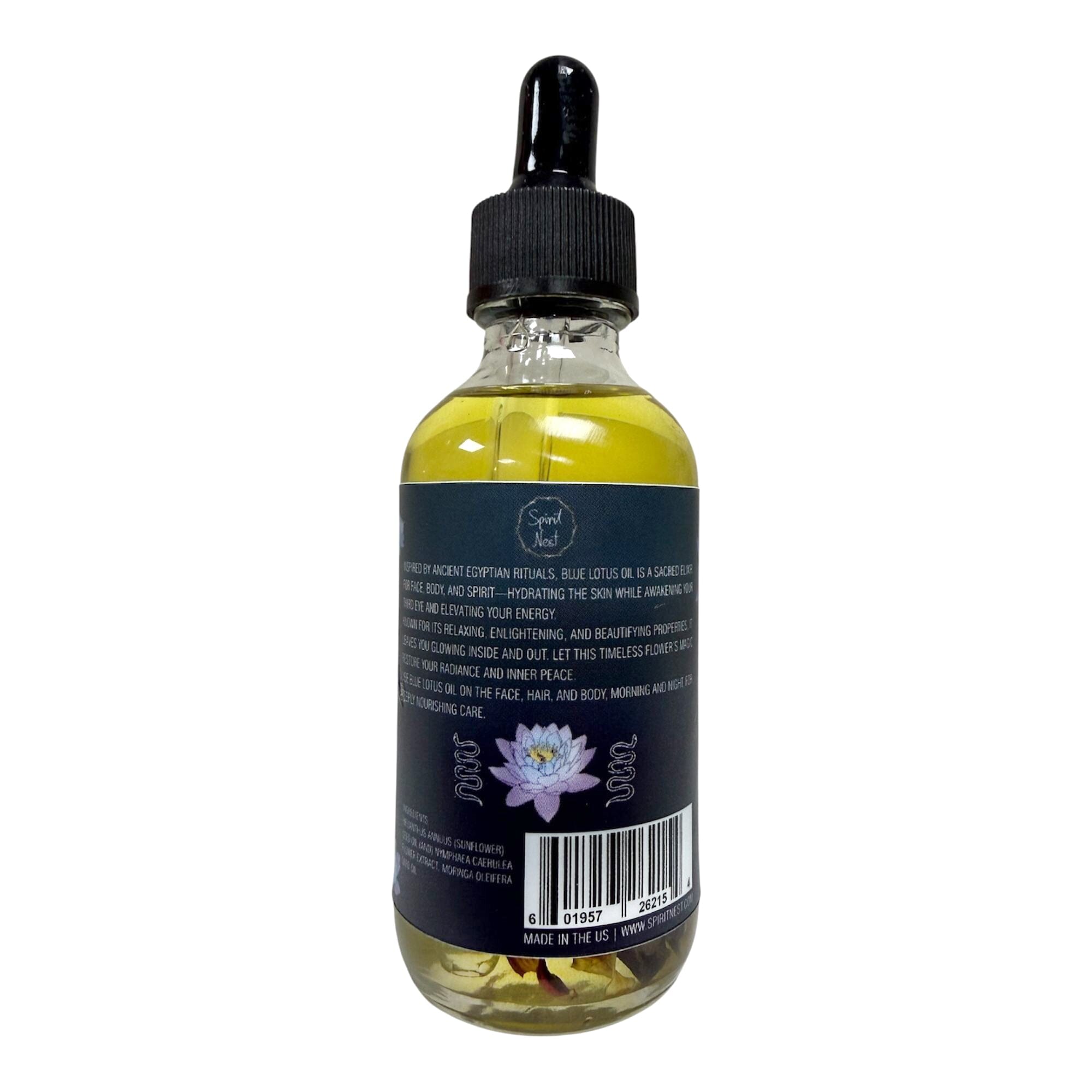 Blue Lotus Ritual Face Oil | Sacred Egyptian Elixir for Glow, Deep Calm & Spiritual Awakening 🩵🌿