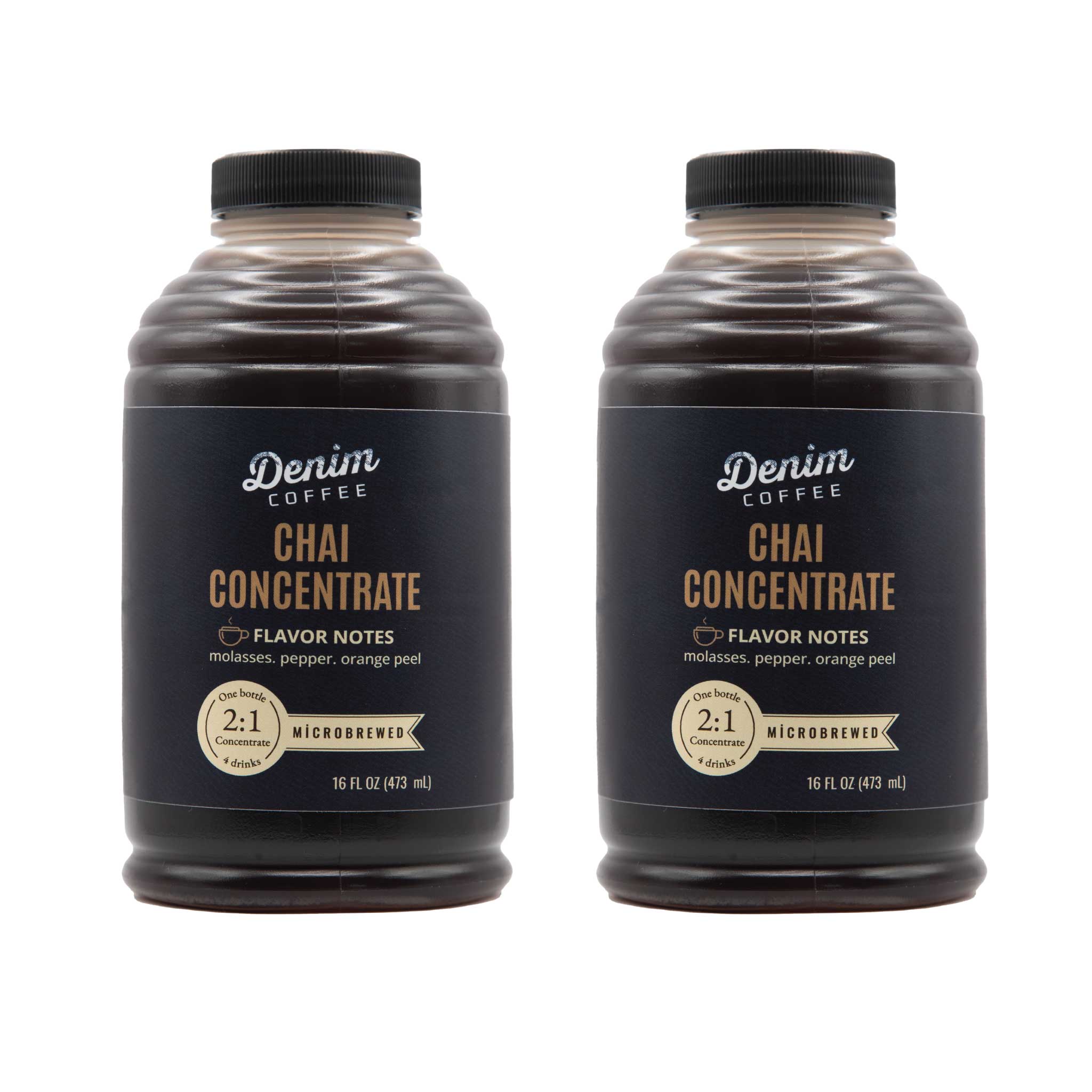 Denim Coffee Chai Concentrate - 16oz