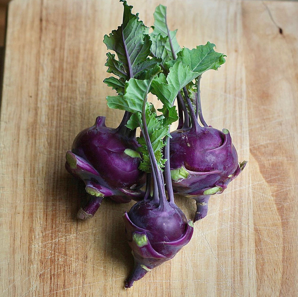 Purple Vienna Kolhrabi Seeds